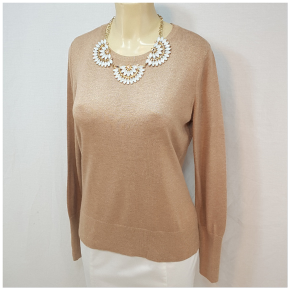 H&M, Goldtone Sweater, size Large - Picture 4 of 8